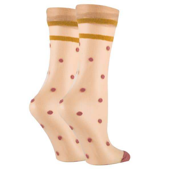 Clear Light | Women's Premium Cute Crew Socks