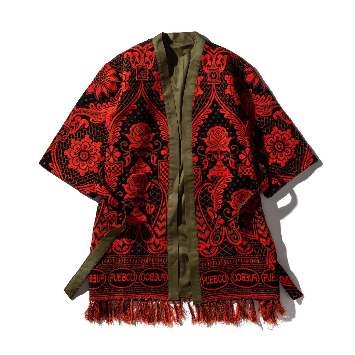 Upcycled Rug Fabric Reversible Gown