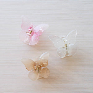 Glossy Butterfly Claw Clip