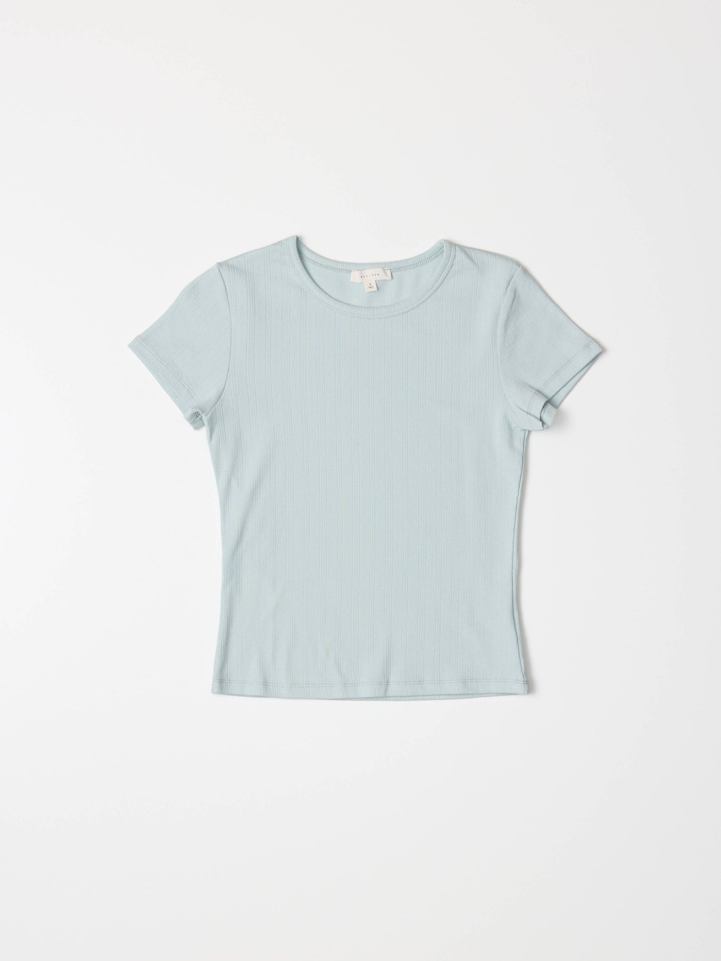The Deborah Baby Tee in Sage
