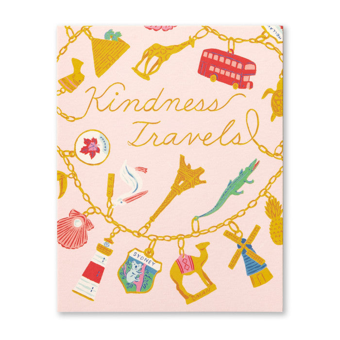 Kindness Travels - Thank you Card
