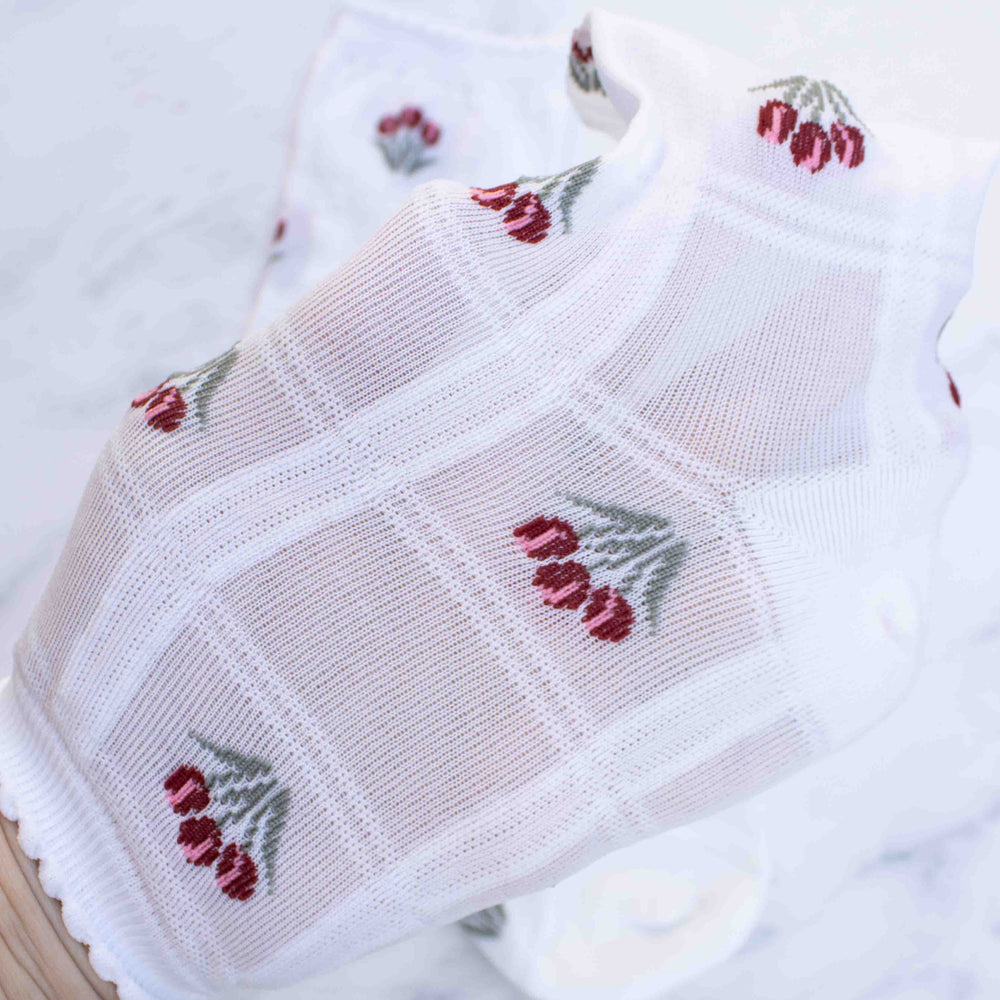 
                      
                        Tulip Sheer Crew Socks
                      
                    