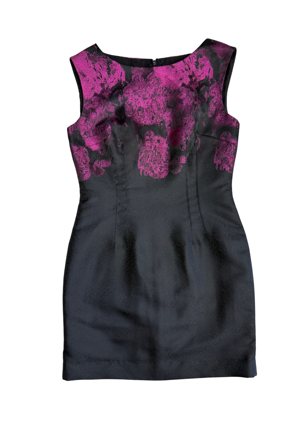 Pre-loved Pink & Black Cocktail Mini Dress - Size M