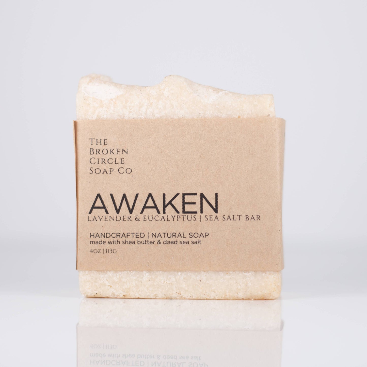 Awaken (Lavender & Eucalyptus)  | Vegan Soap | Sea Salt Bar
