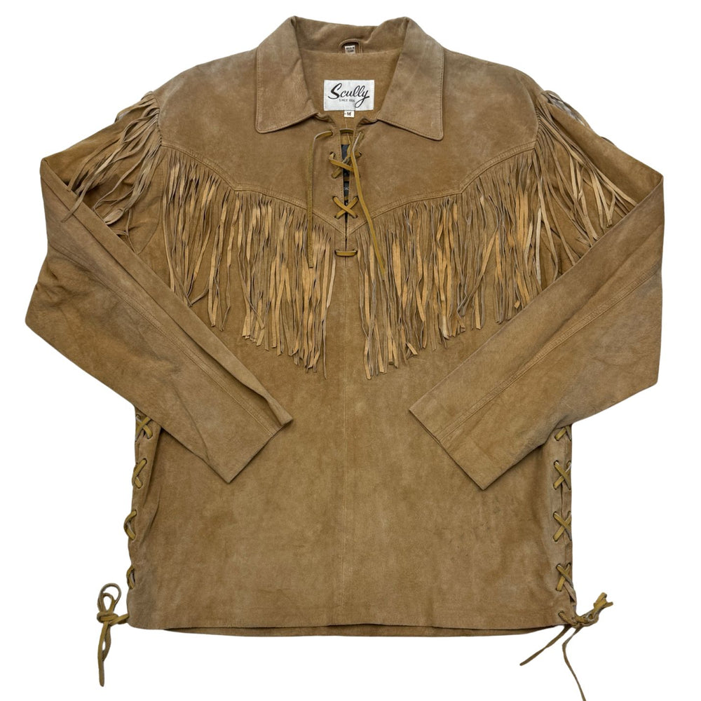 Vintage Scully Leather Cowboy Shirt - Size M