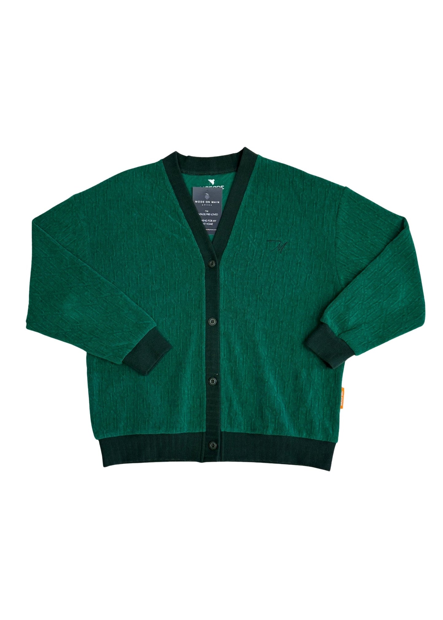 Pre-loved Macade Green Cardigan - Size L