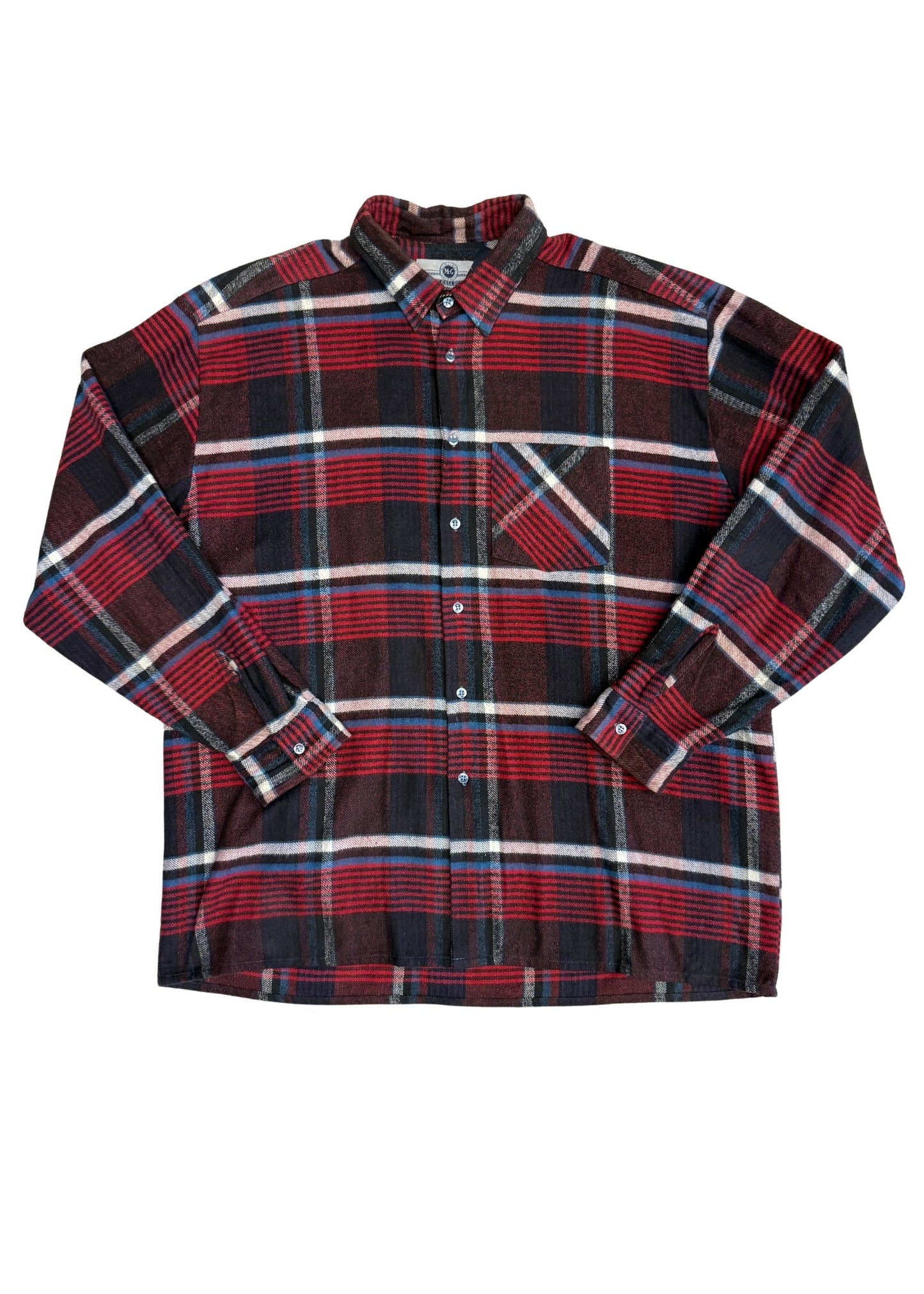 Pre-loved MG Flannel Unisex Shirt - Size 2XL