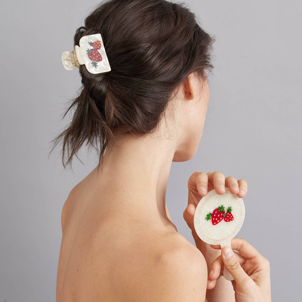 
                      
                        Eco Strawberry Farm Handmade Hair Claw Clip
                      
                    