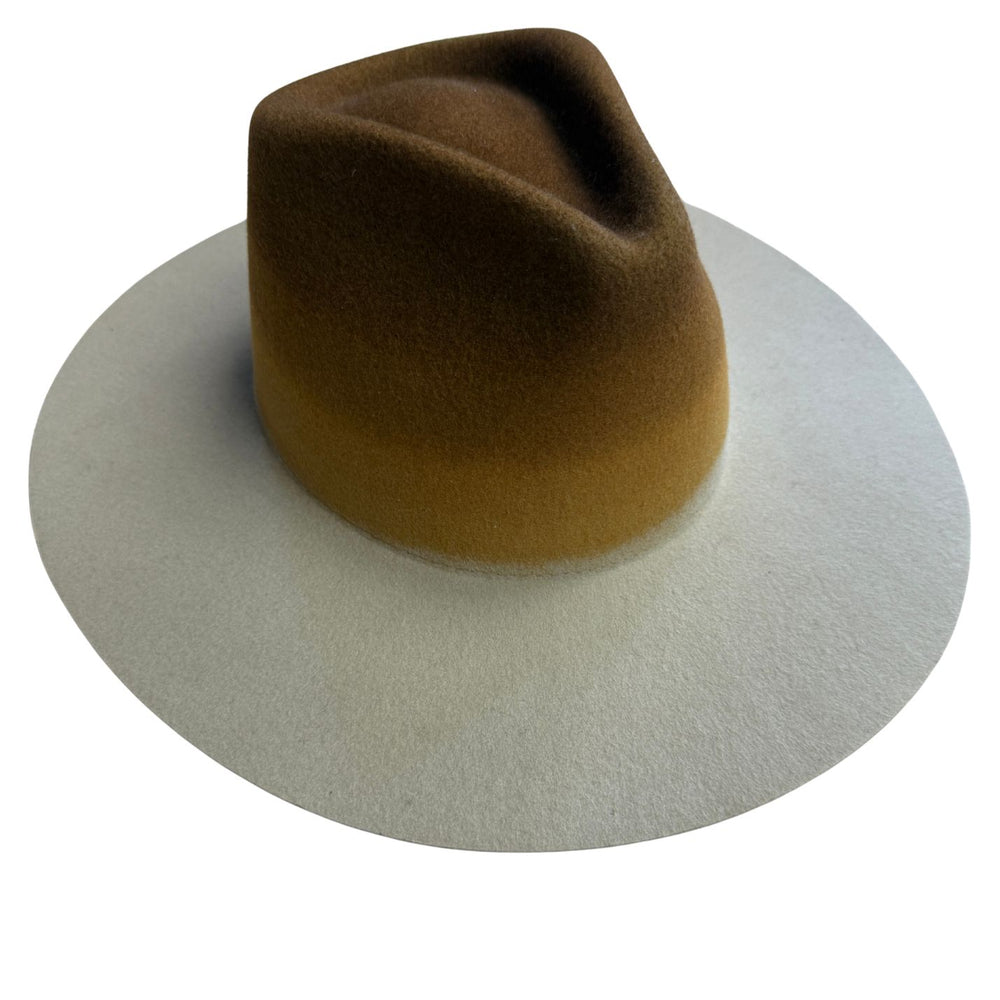 Ariel Wool Hat in Brown Oatmeal