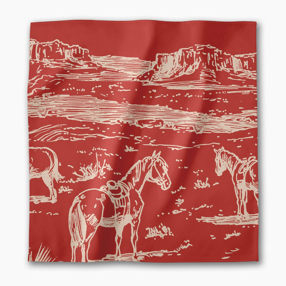 Western Scene Dinner Napkins