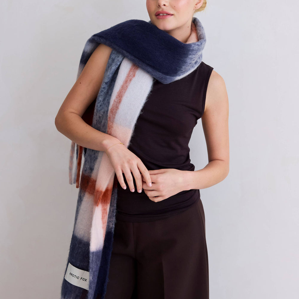 
                      
                        The Stockholm Scarf - 100% Recycled - Winter Lagoon
                      
                    