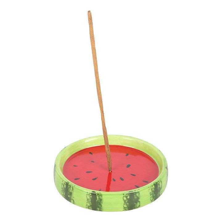 Watermelon Ceramic Incense Holder Plate