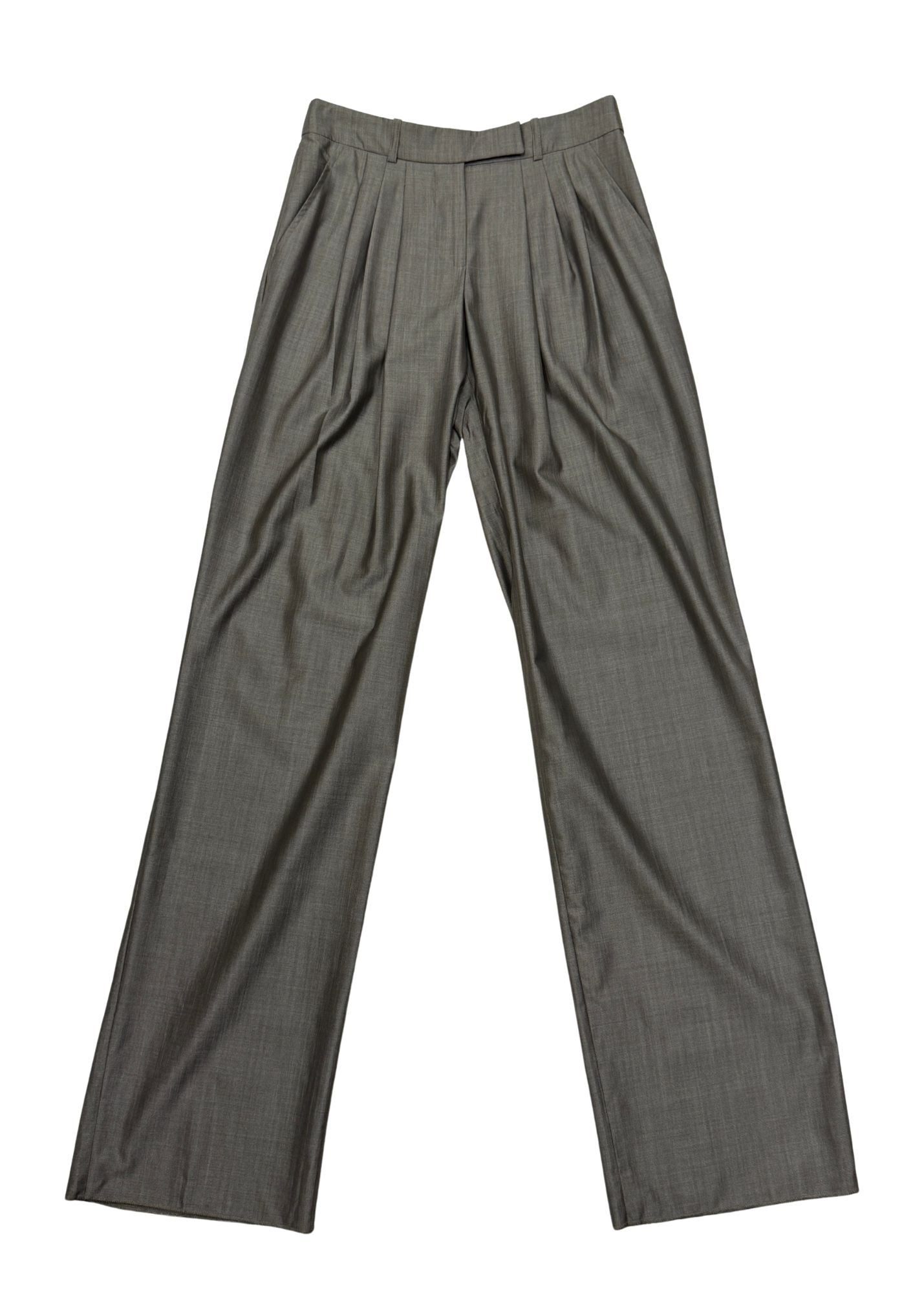New Max Mara Silk & Linen Carpenter Trouser - Size S