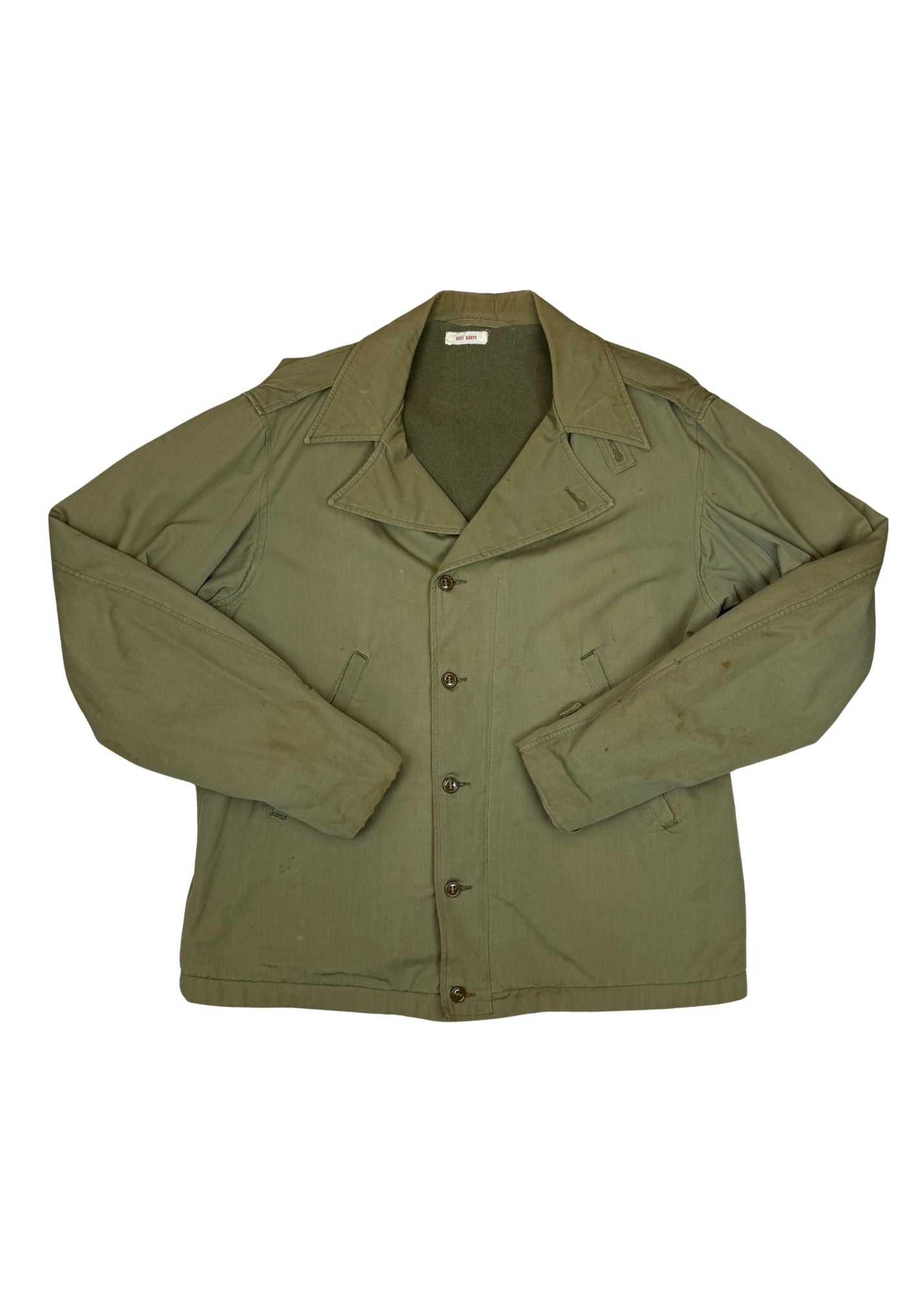 Vintage French WWII Military Field Jacket