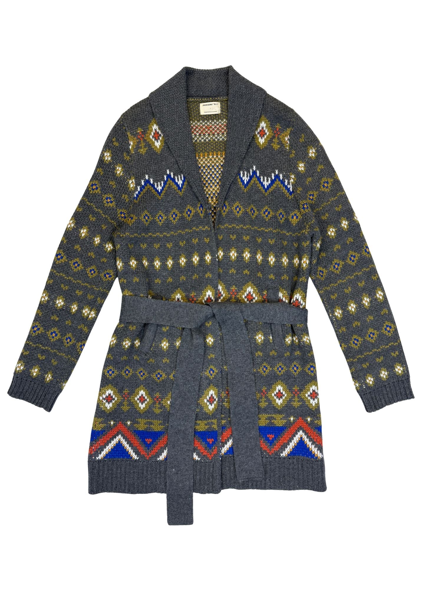 DW Pre-loved Knit Tiger Robe - Size L