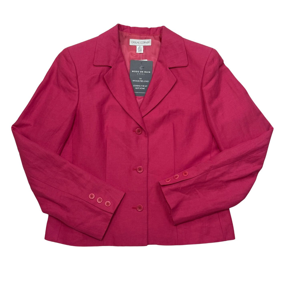 Vintage Casual Corner Pink Blazer - Size L