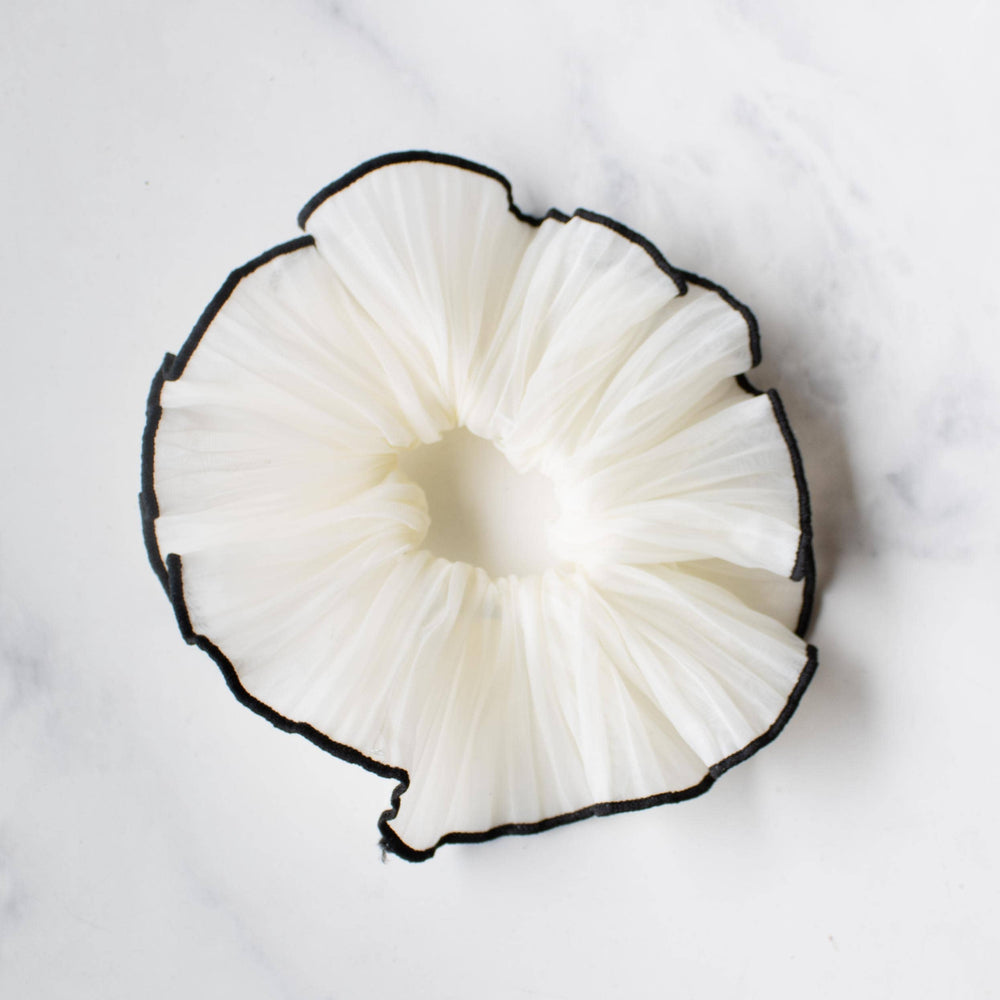 
                      
                        Pleated Organza Scrunchie
                      
                    