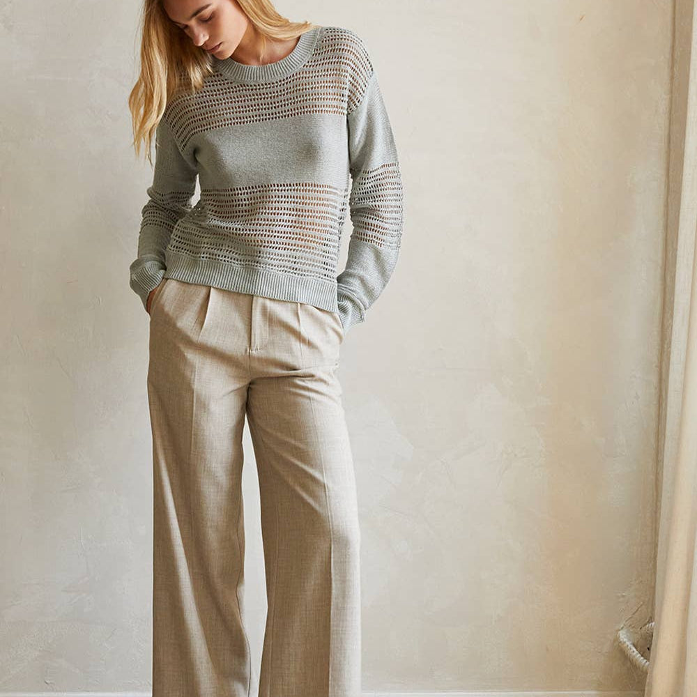 
                      
                        Luna Pleat Front Trouser
                      
                    