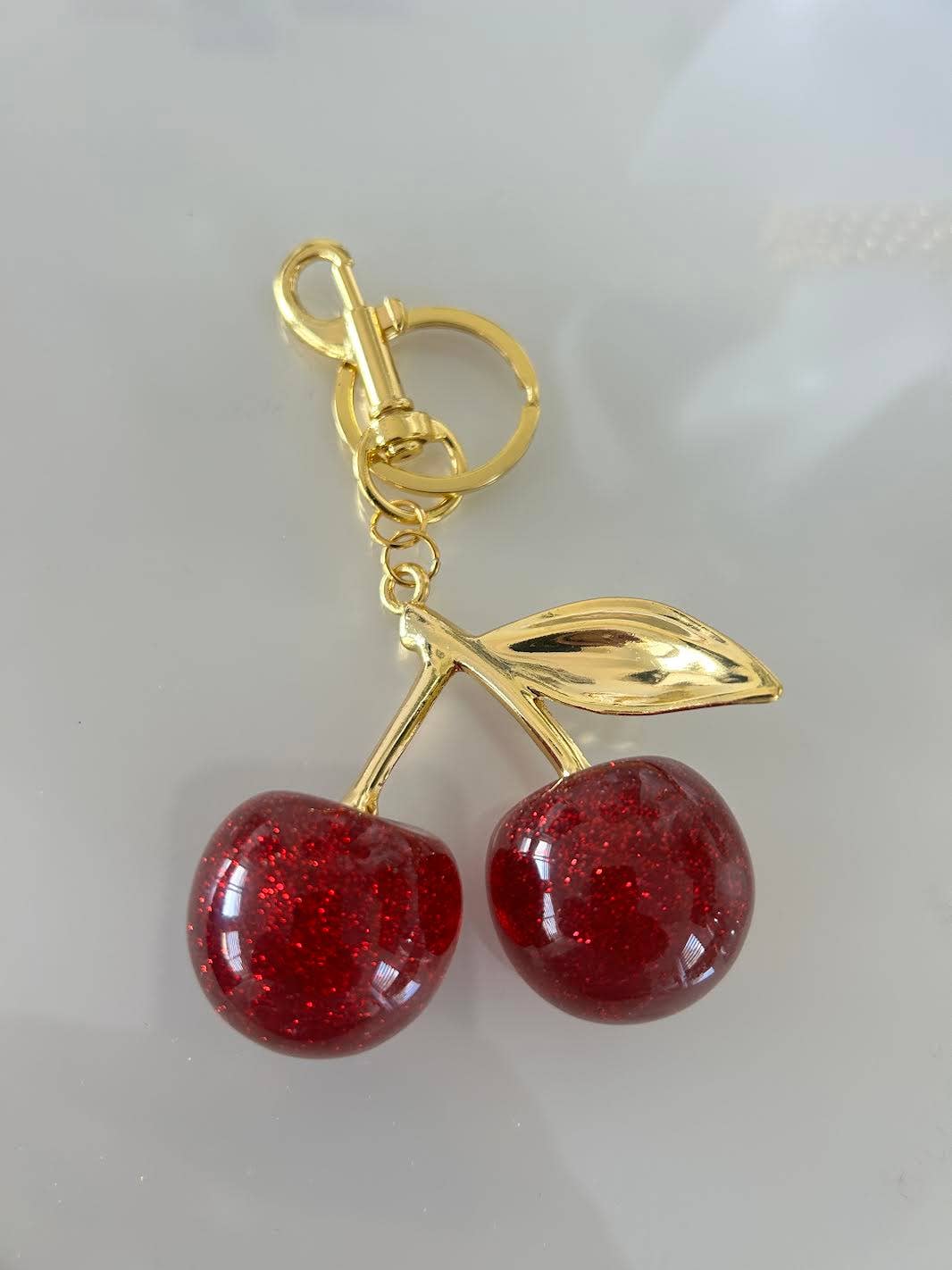 Cherry Bag Charm or Key Chain