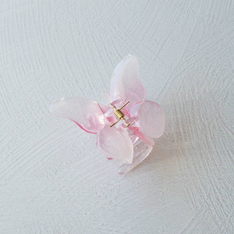 Glossy Butterfly Claw Clip