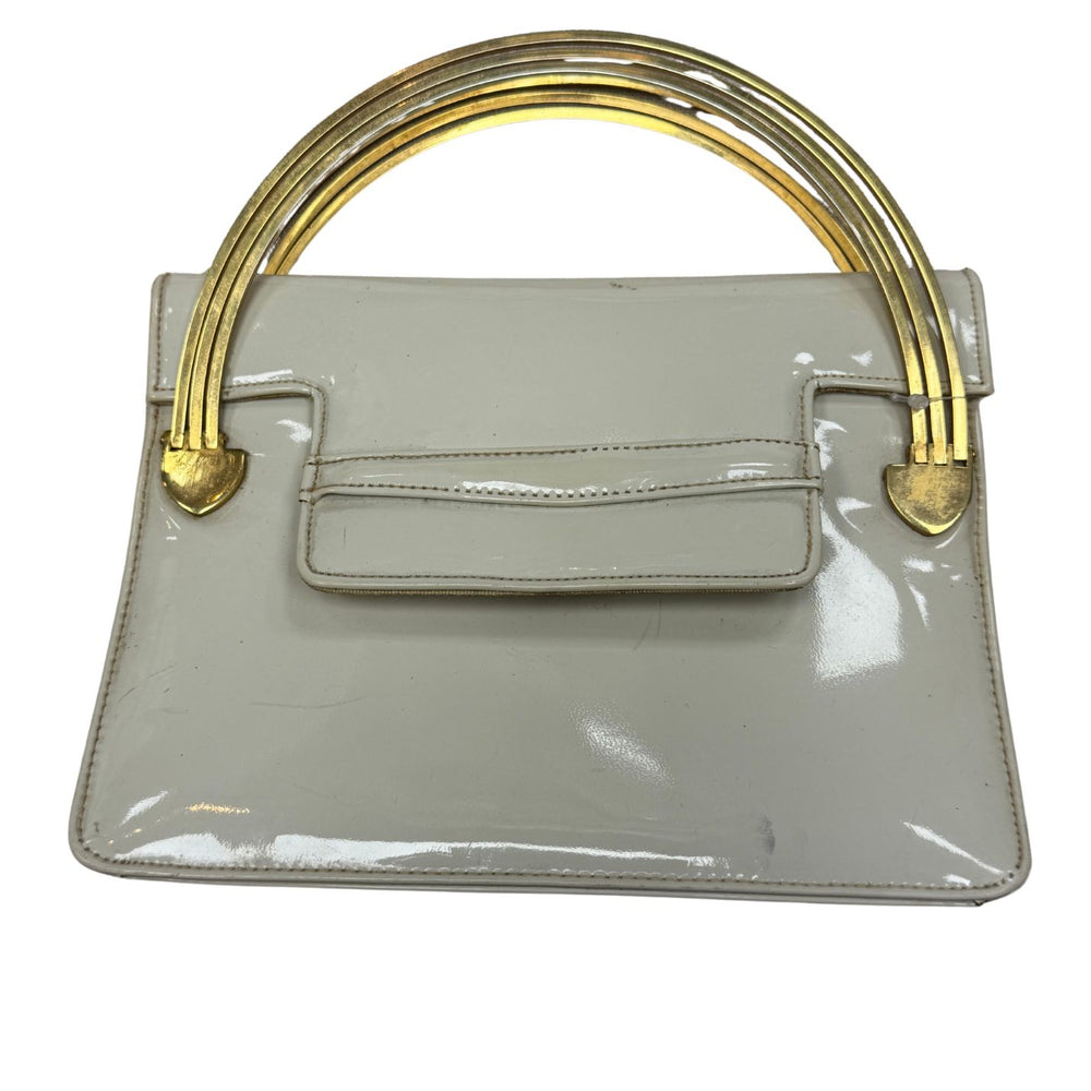 Vintage Cream & Gold Purse