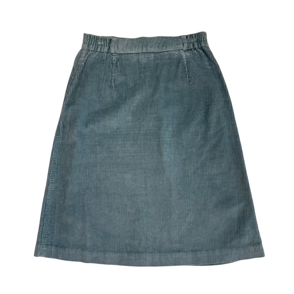 Pre-loved Light Blue Corduroy Skirt - Size M