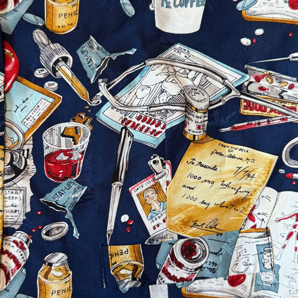 Pre-loved Nicole Miller Your Vices Silk Vest - Size L