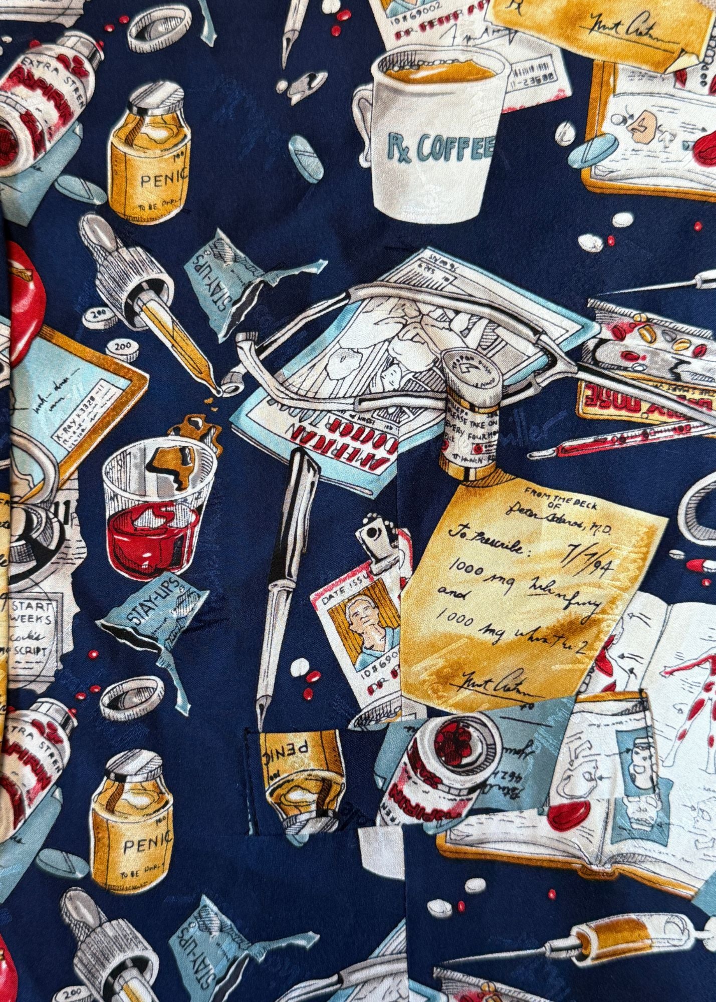 Pre-loved Nicole Miller Your Vices Silk Vest - Size L