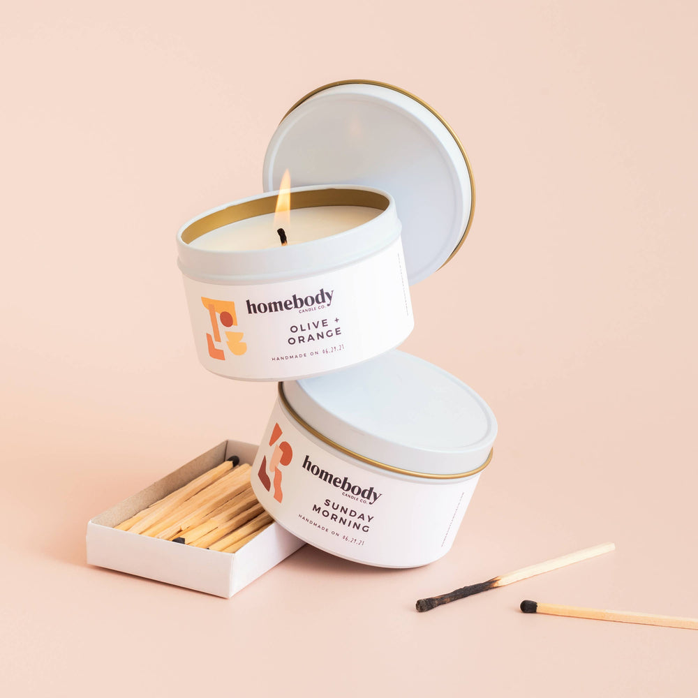 
                      
                        Driftwood + Sage Tin Candle
                      
                    