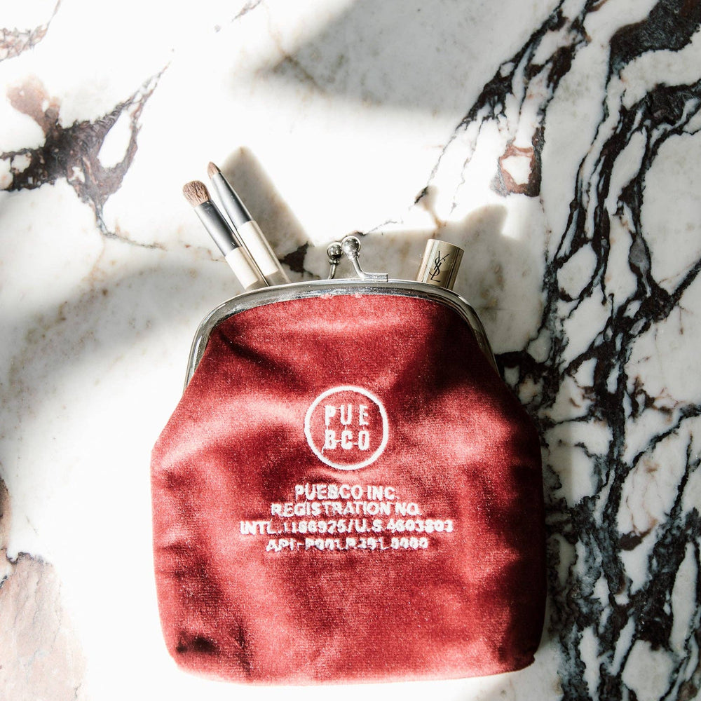 
                      
                        Upcycled Velvet Frame Pouch
                      
                    