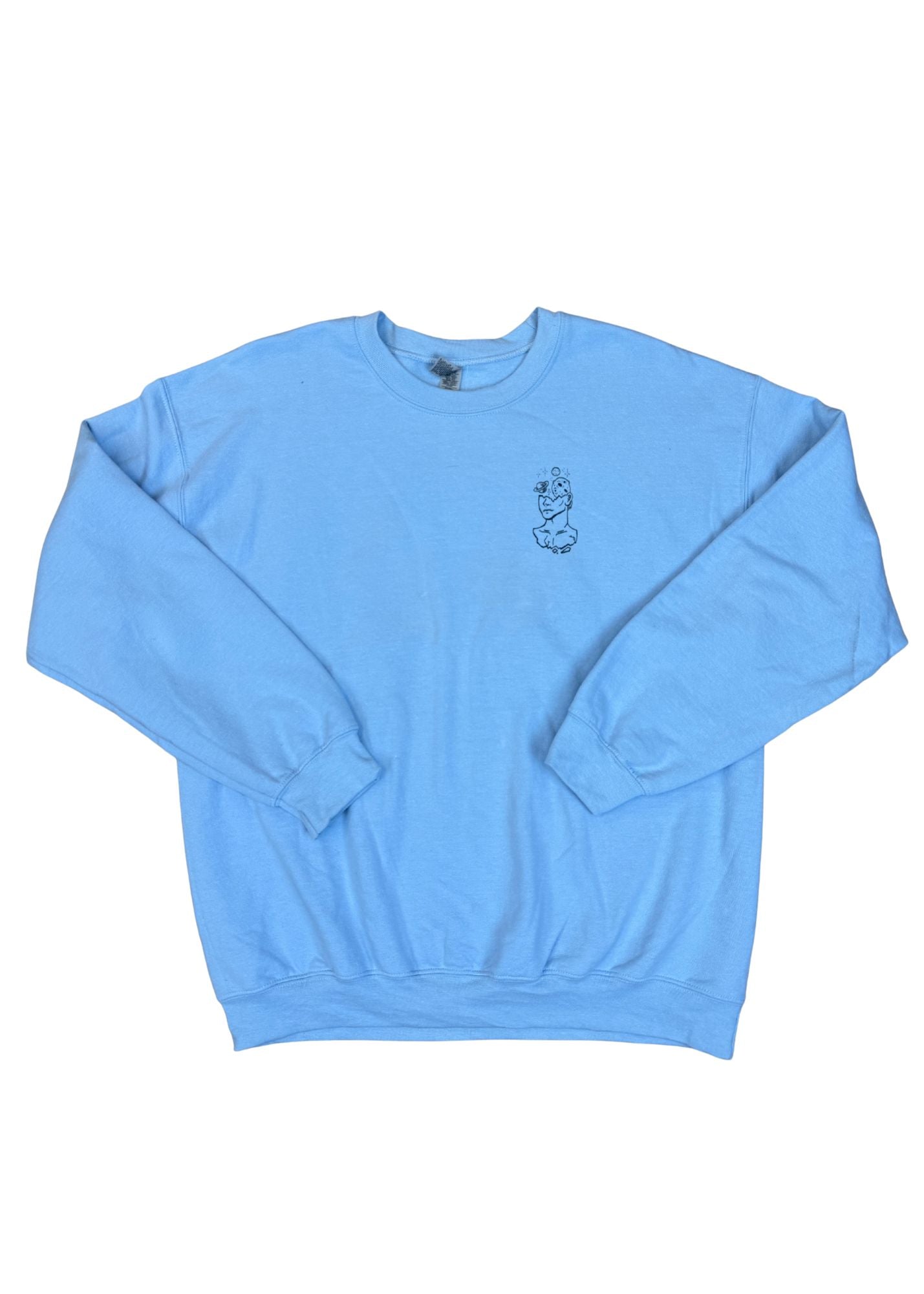 Pre-loved Light Blue Crewneck Sweatshirt - Size L