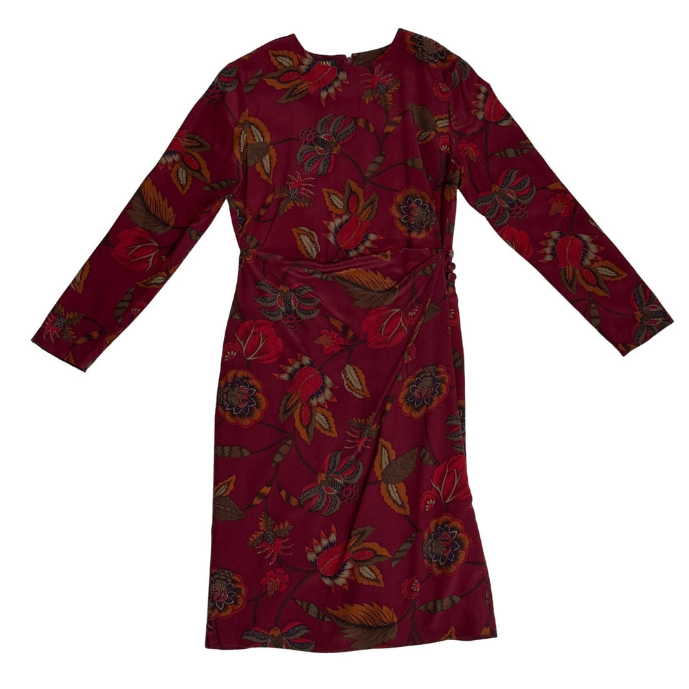 Pre-Loved Red Floral Dress - Size S