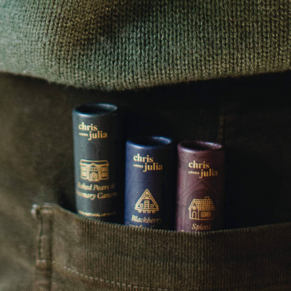 
                      
                        Lip Balm, Chris Loves Julia, Baked Pears & Rosemary Caramel
                      
                    