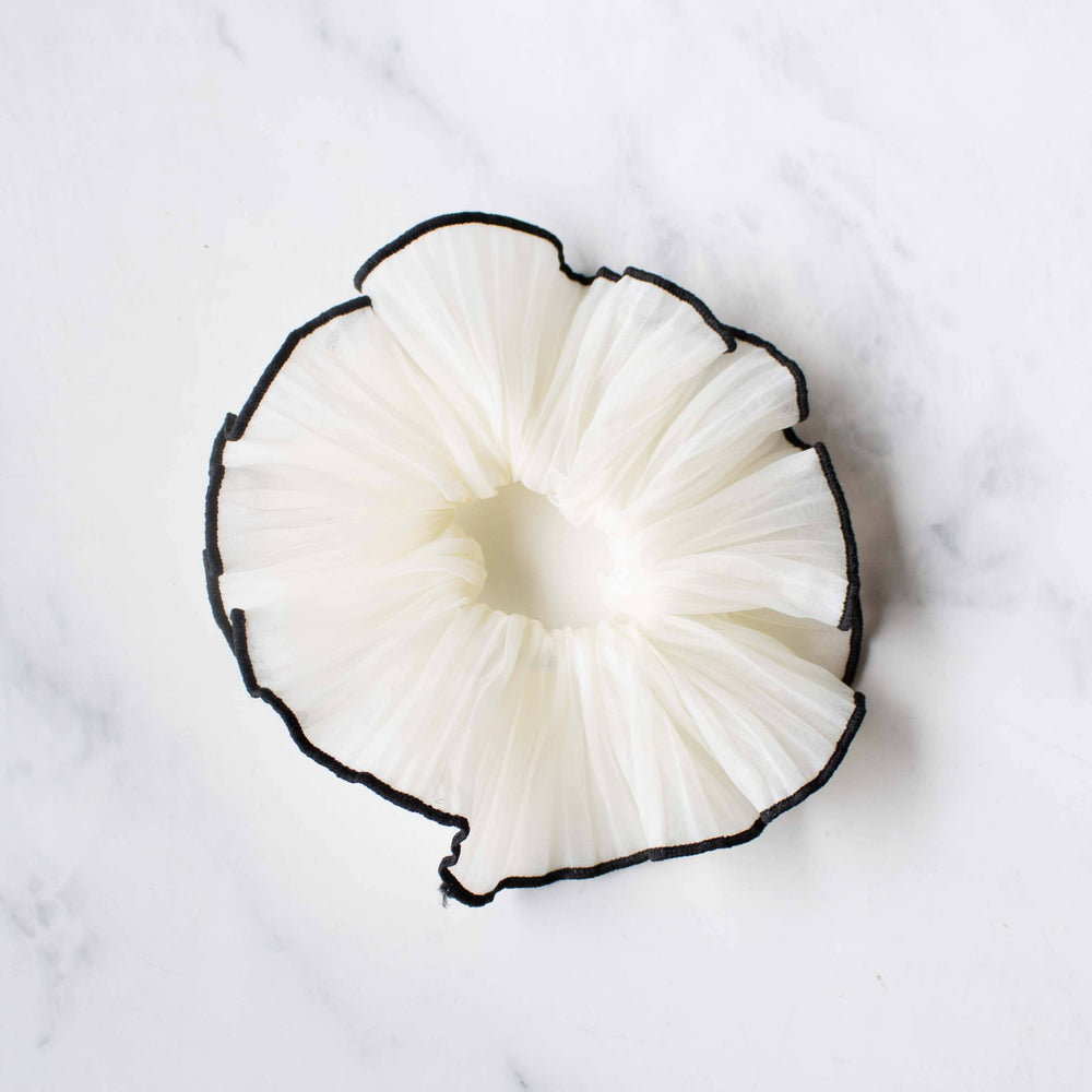 
                      
                        Pleated Organza Scrunchie
                      
                    