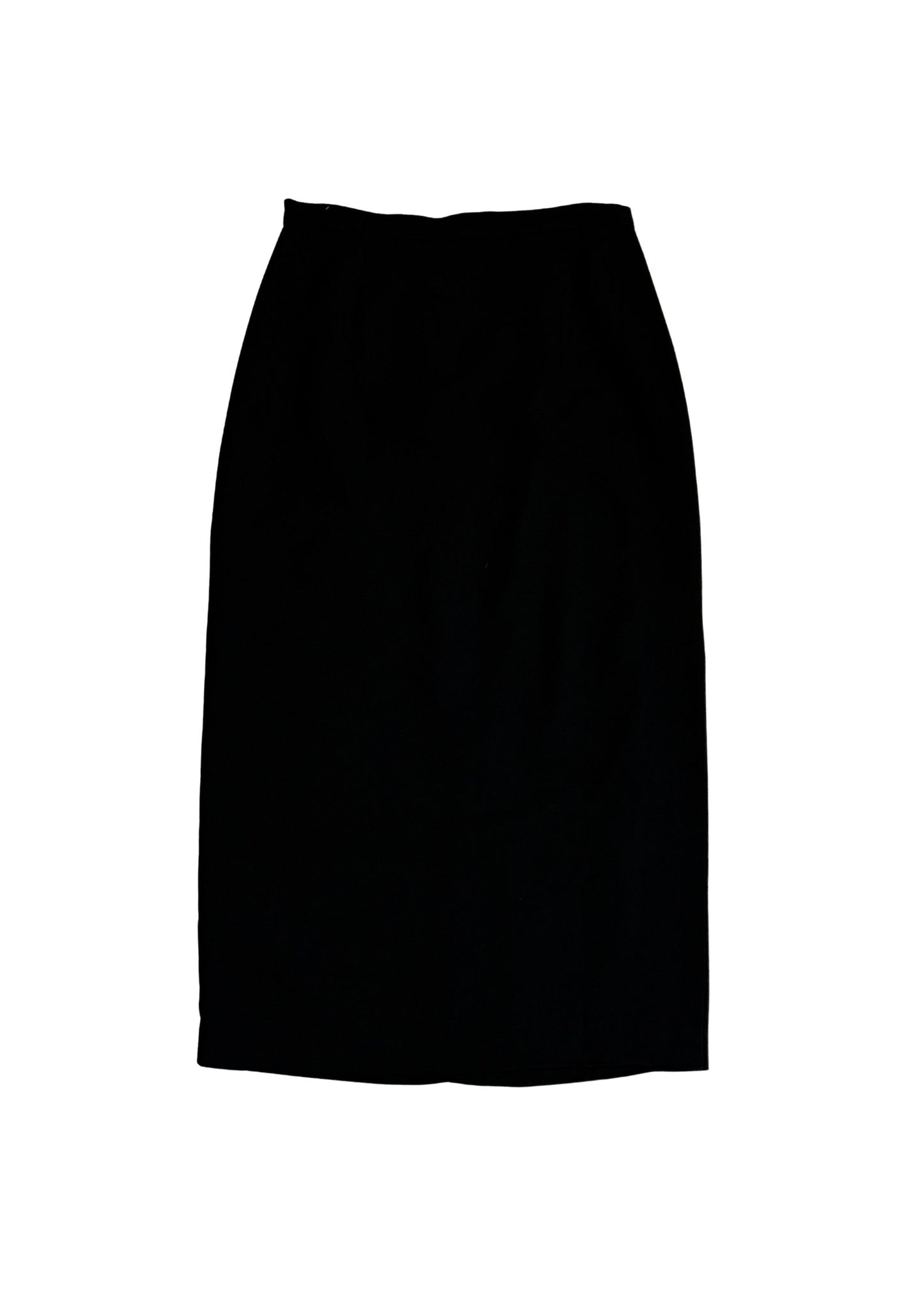 Vintage Worthington Black Midi Skirt - Size XL