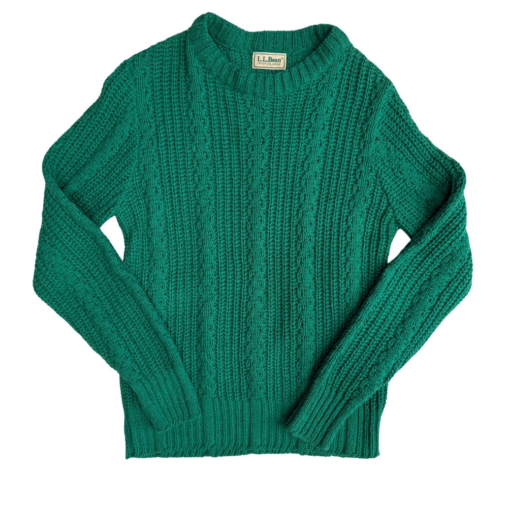 Vintage L.L. Bean Green Sweater - Size XS