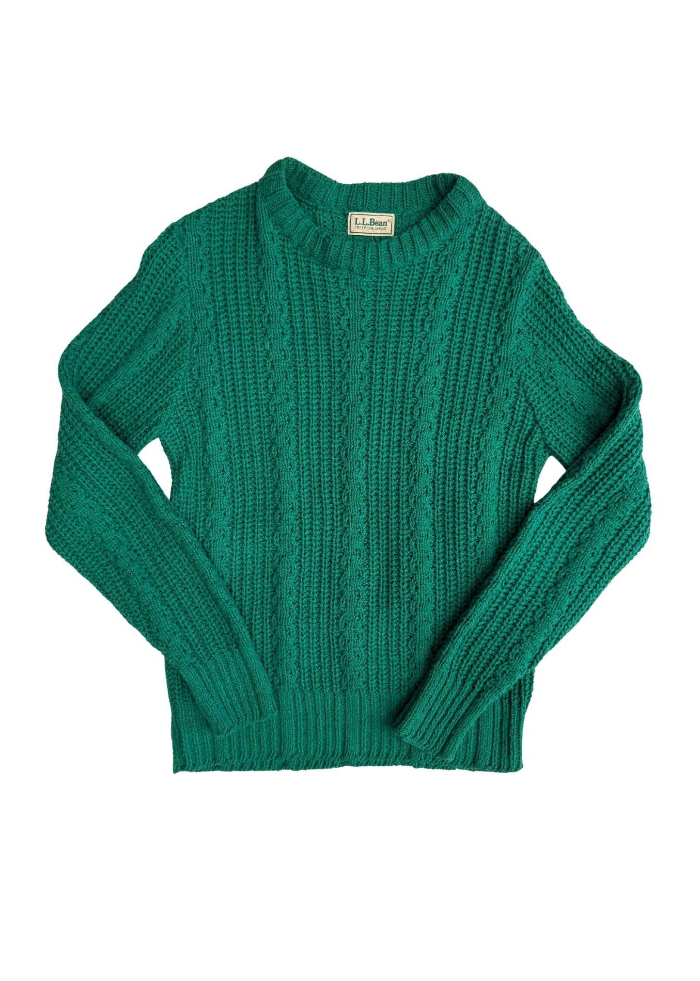 Vintage L.L. Bean Green Sweater - Size XS