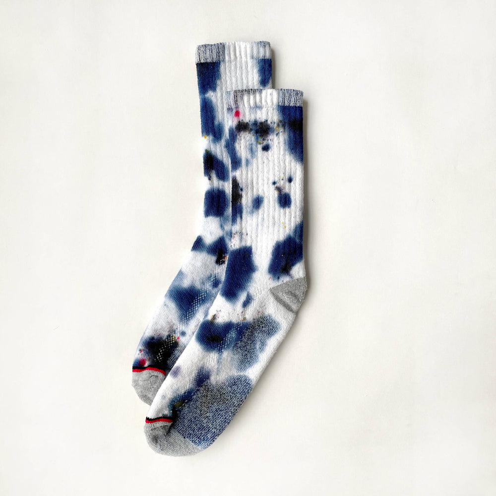 Wavy Navy XL Sock
