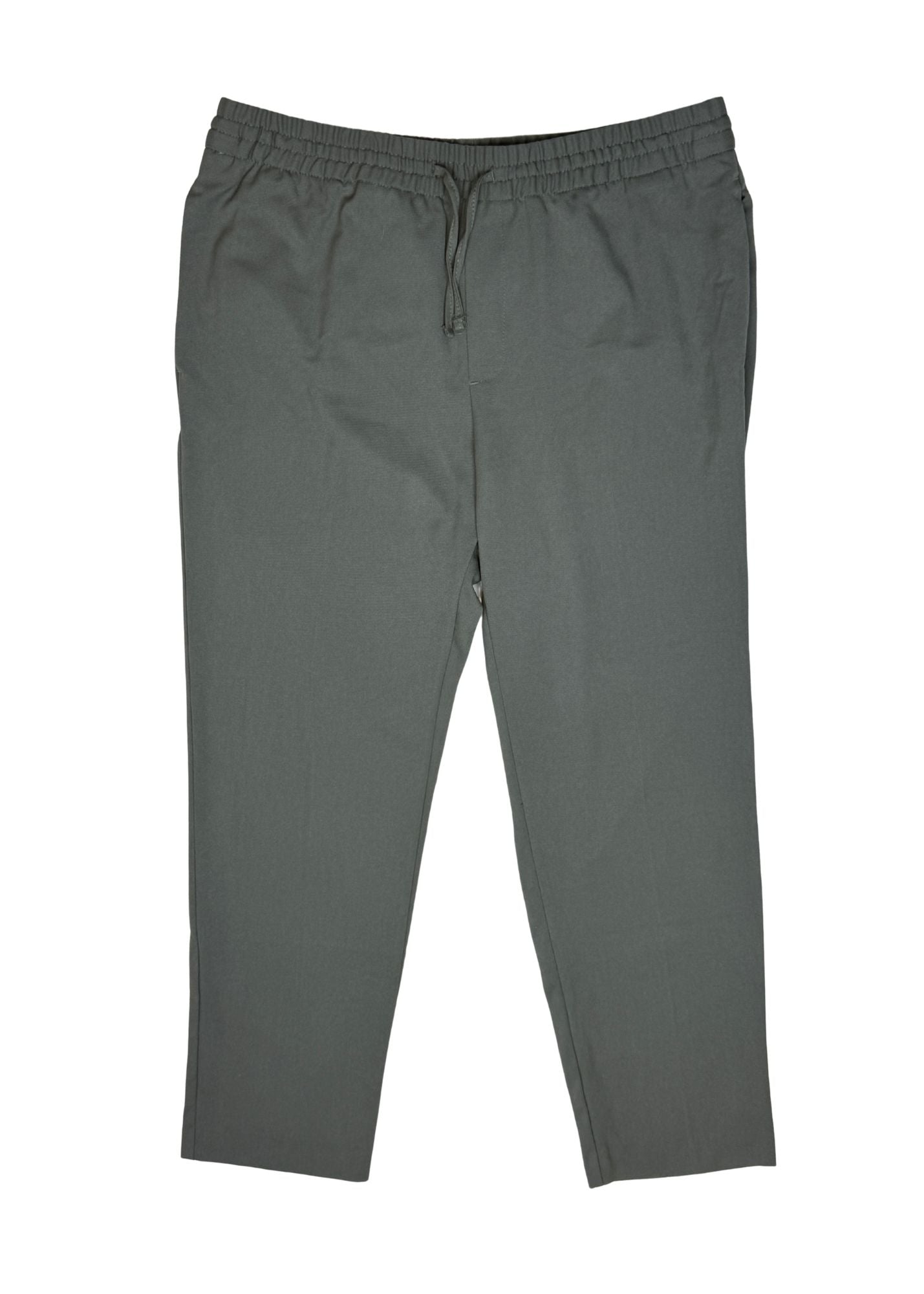 Pre-loved Gray Elastic Waisted Trousers - Size XL