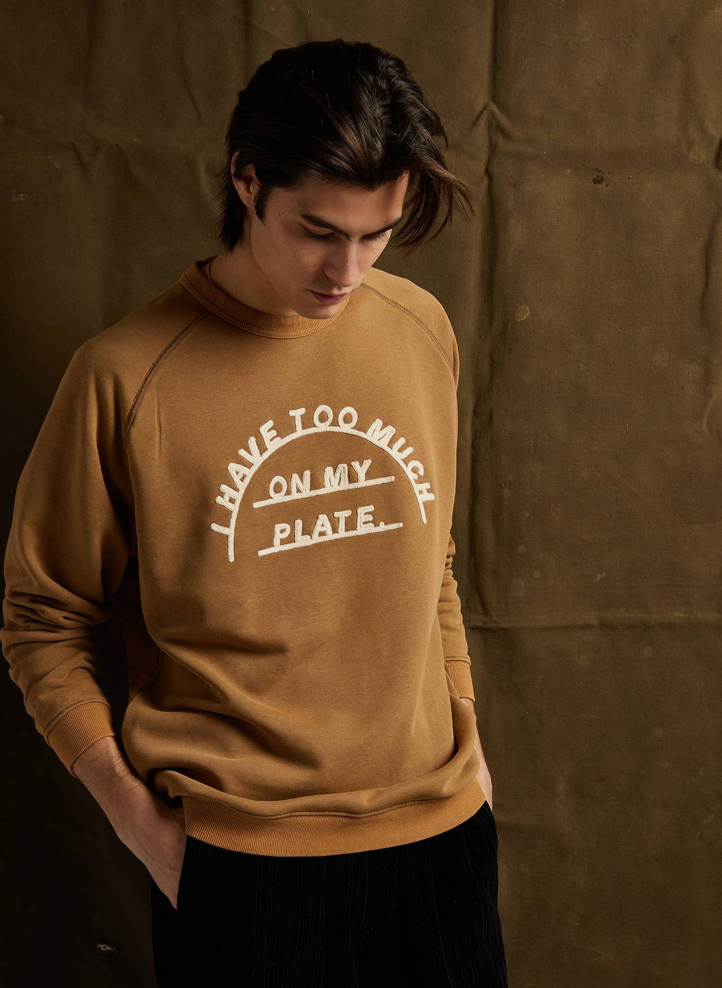 Too Much on My Plate Crewneck