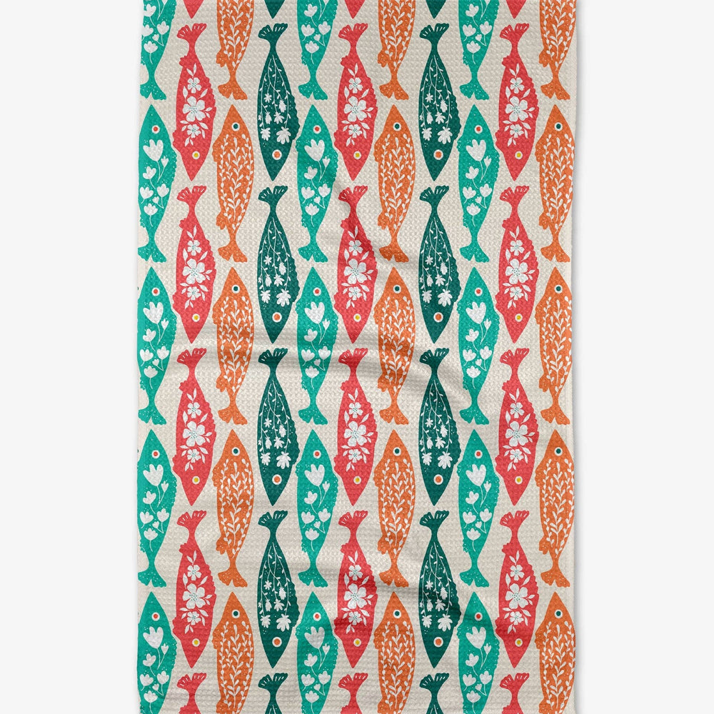 Swedish Fish Tea Towel