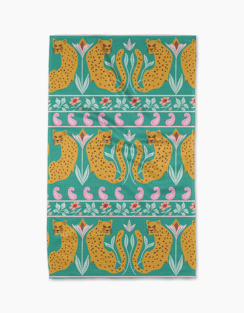 Jungle Blooms Tea Towel