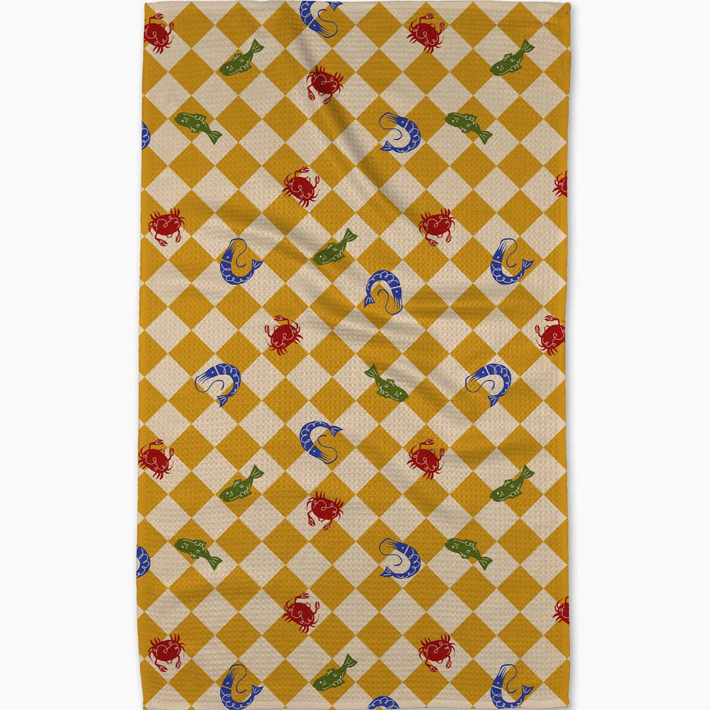 El Mar Abierto Tea Towel