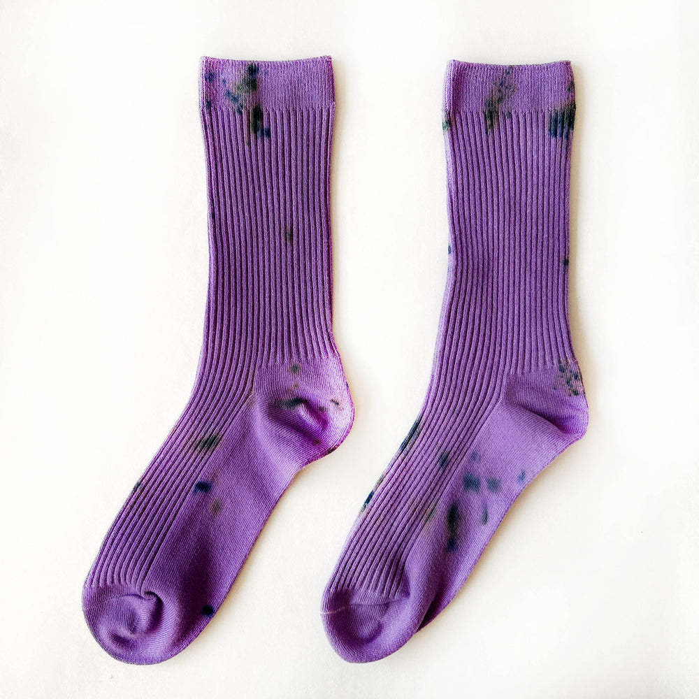 
                      
                        Grape Hand-dyed Dressy Socks
                      
                    