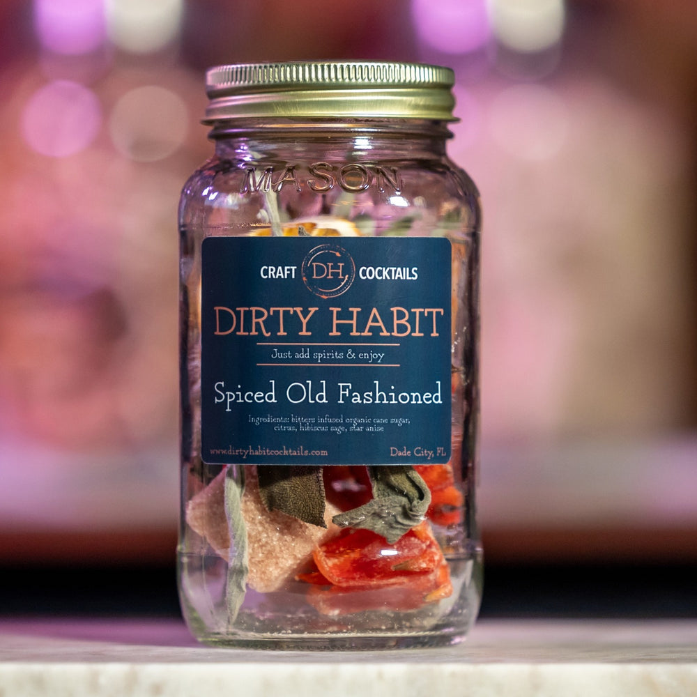 Signature Spiced Old Fashioned Dirty Habit Cocktail Mix