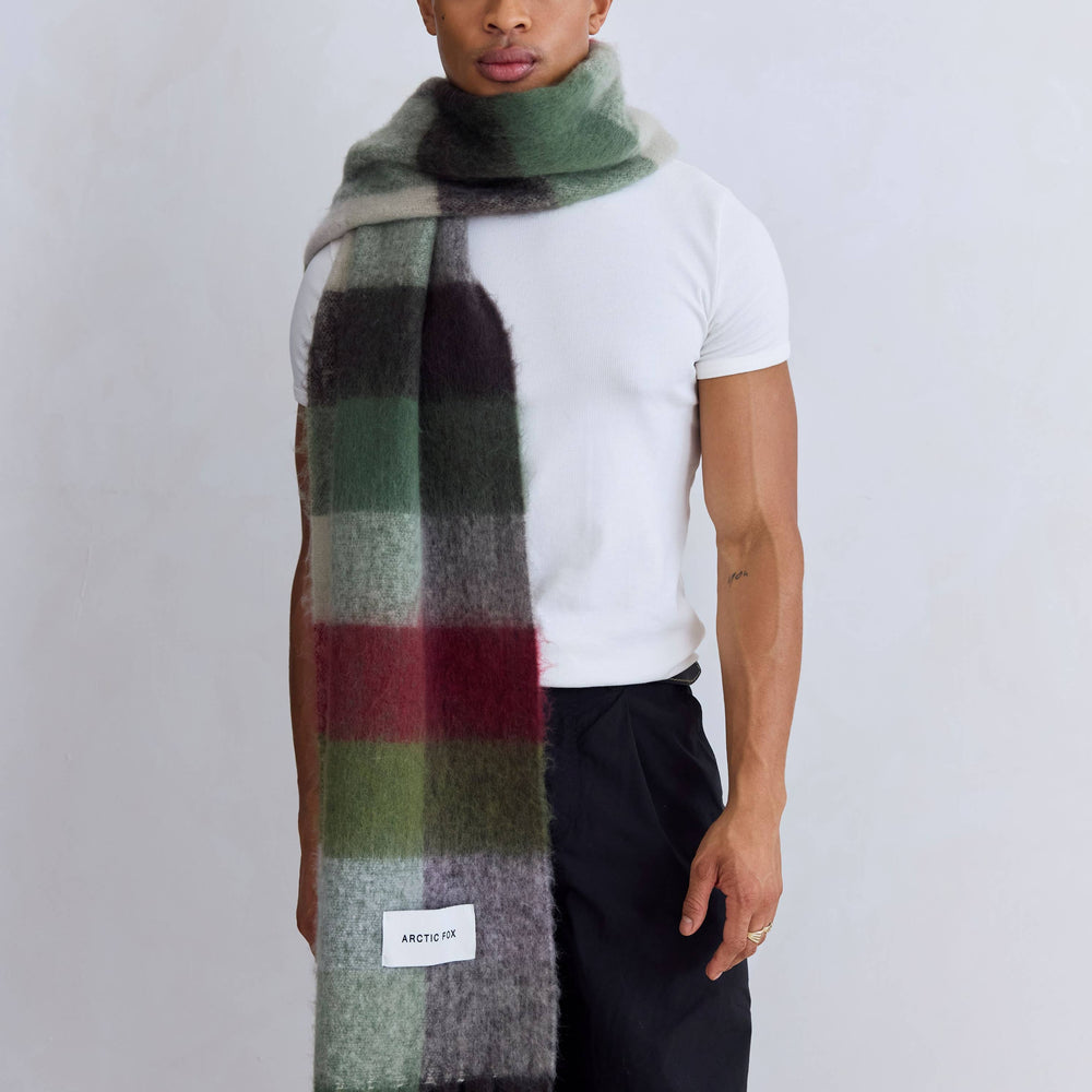 
                      
                        The Reykjavik Scarf - 100% Recycled - Mossy Green
                      
                    