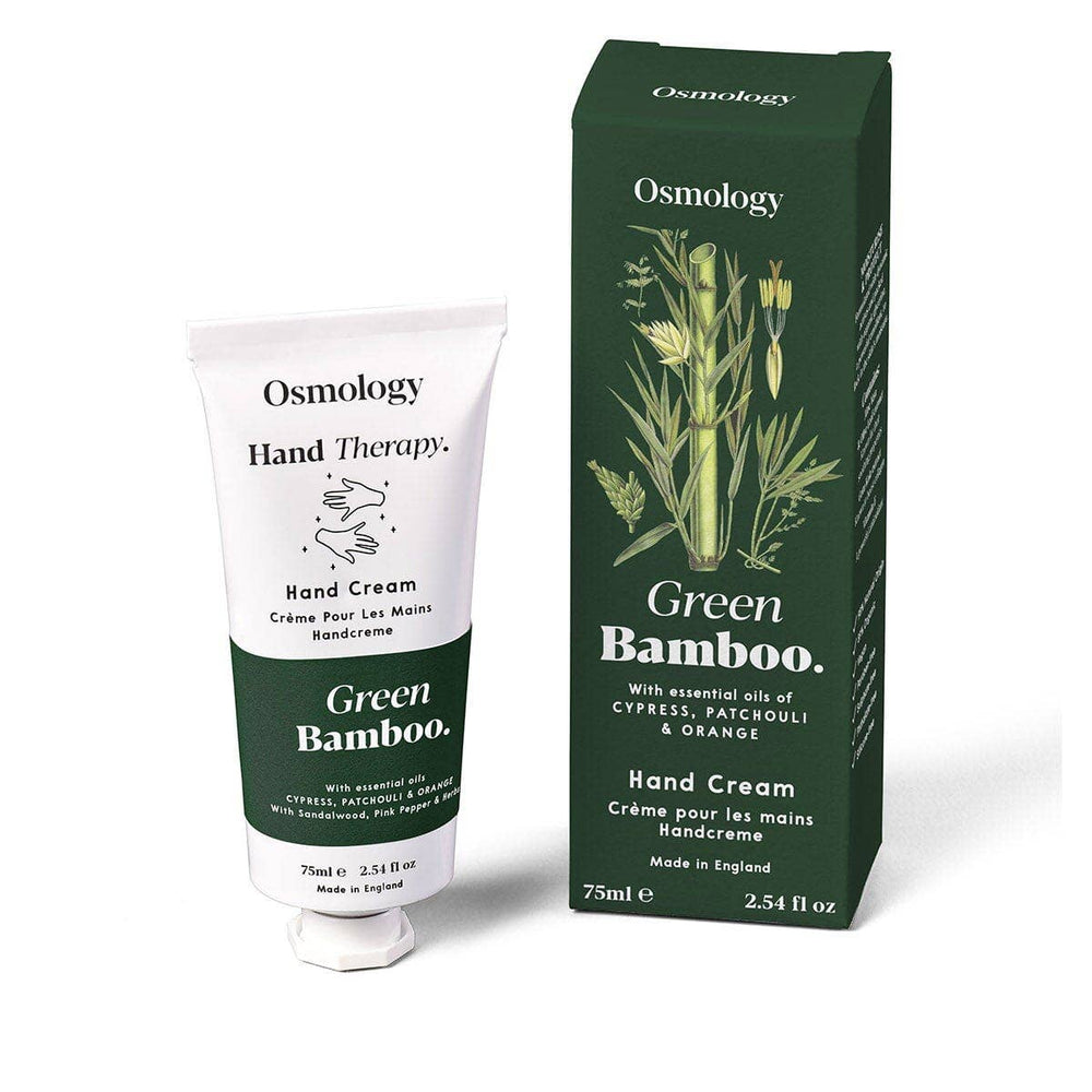 Green Bamboo Hand Cream - Cypress Patchouli and Orange