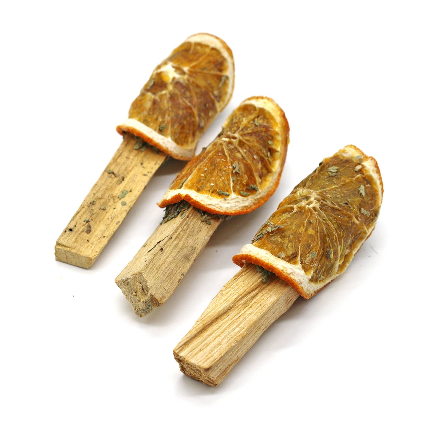 Cedar + Orange Palo Santo Pops