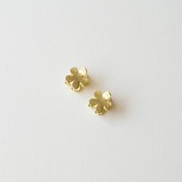 Micro Metal Daisy Flower Hair Clip Set - Gold