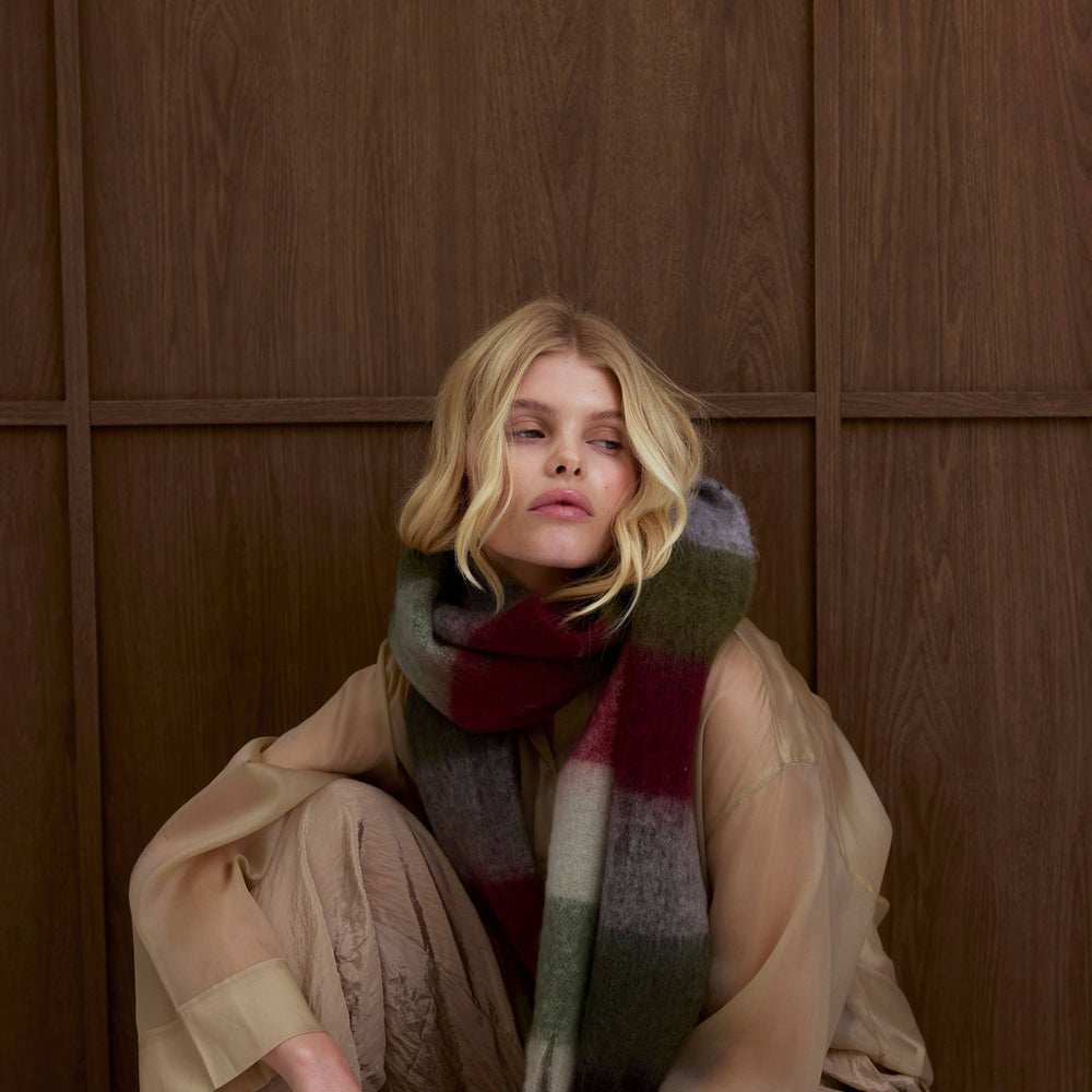 
                      
                        The Reykjavik Scarf - 100% Recycled - Mossy Green
                      
                    